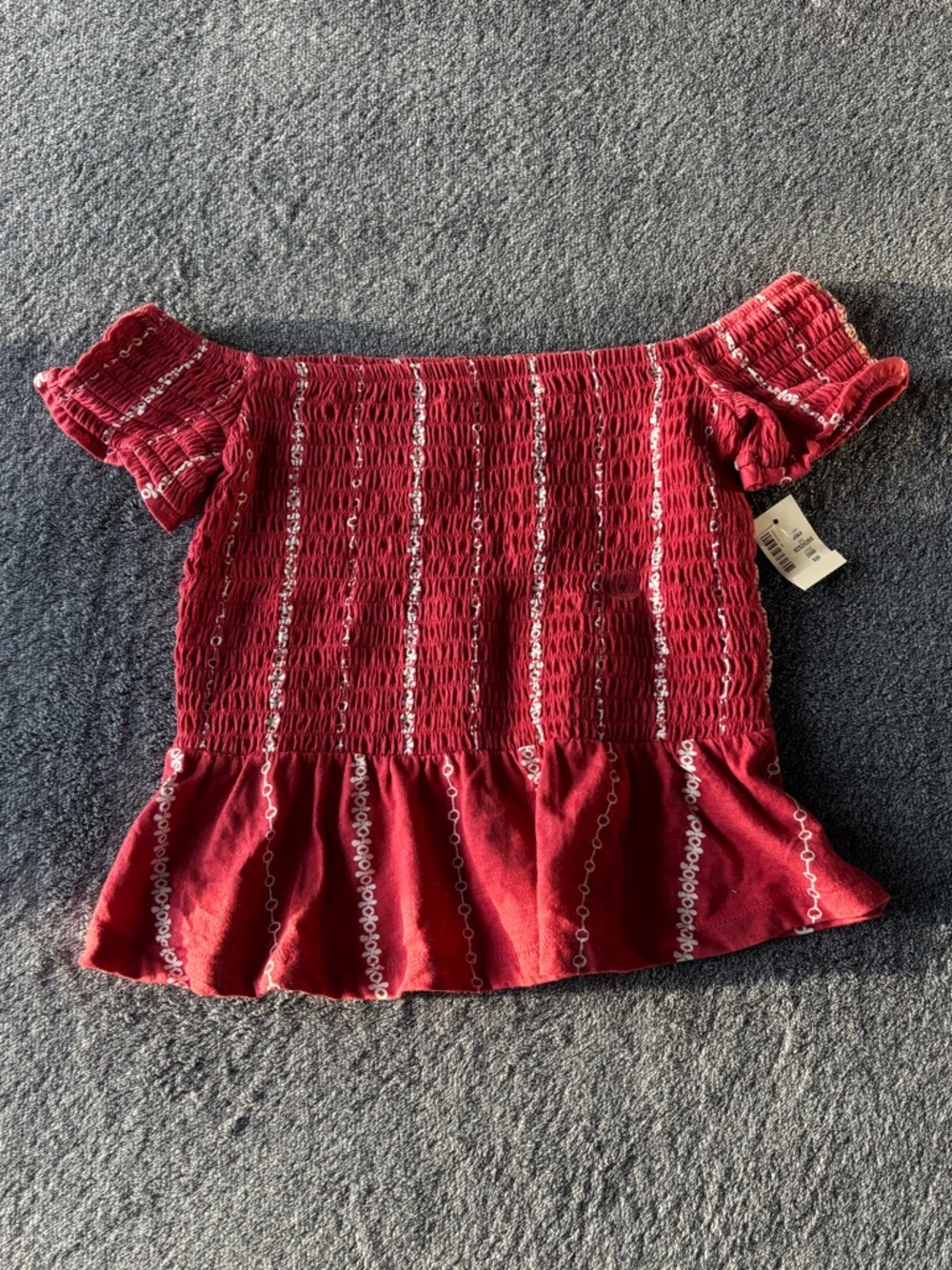 nwt aeropostale off the shoulder top